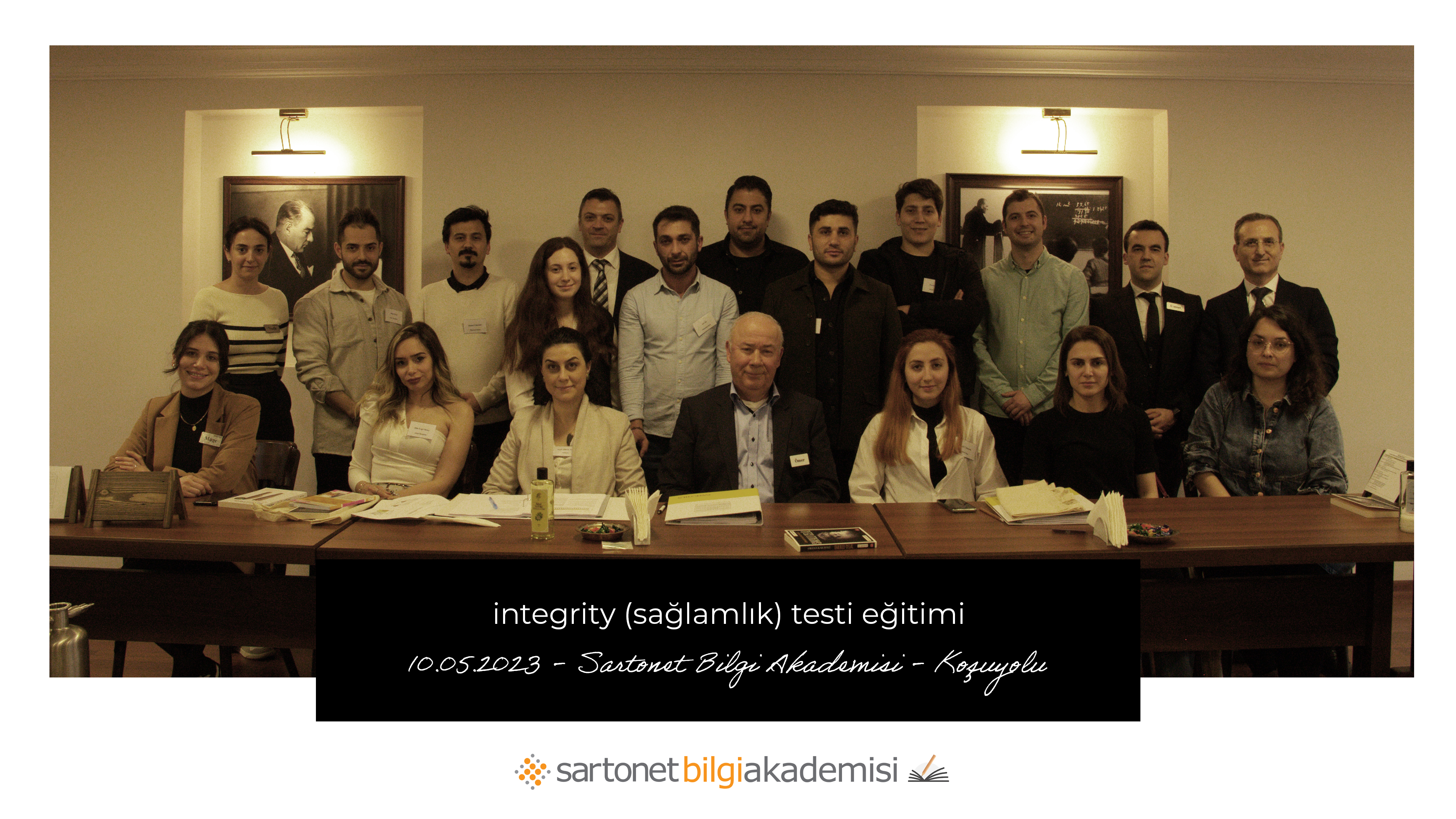 Sartonet Bilgi Akademisi’nde Integrity Test Eğitimine, Katılımcılardan Yine Tam Not!