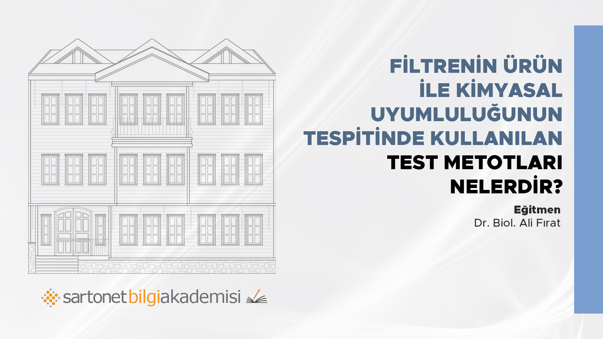 Filtrenin ürün ile kimyasal uyumluluğunun tespitinde kullanılan test metotları nelerdir?